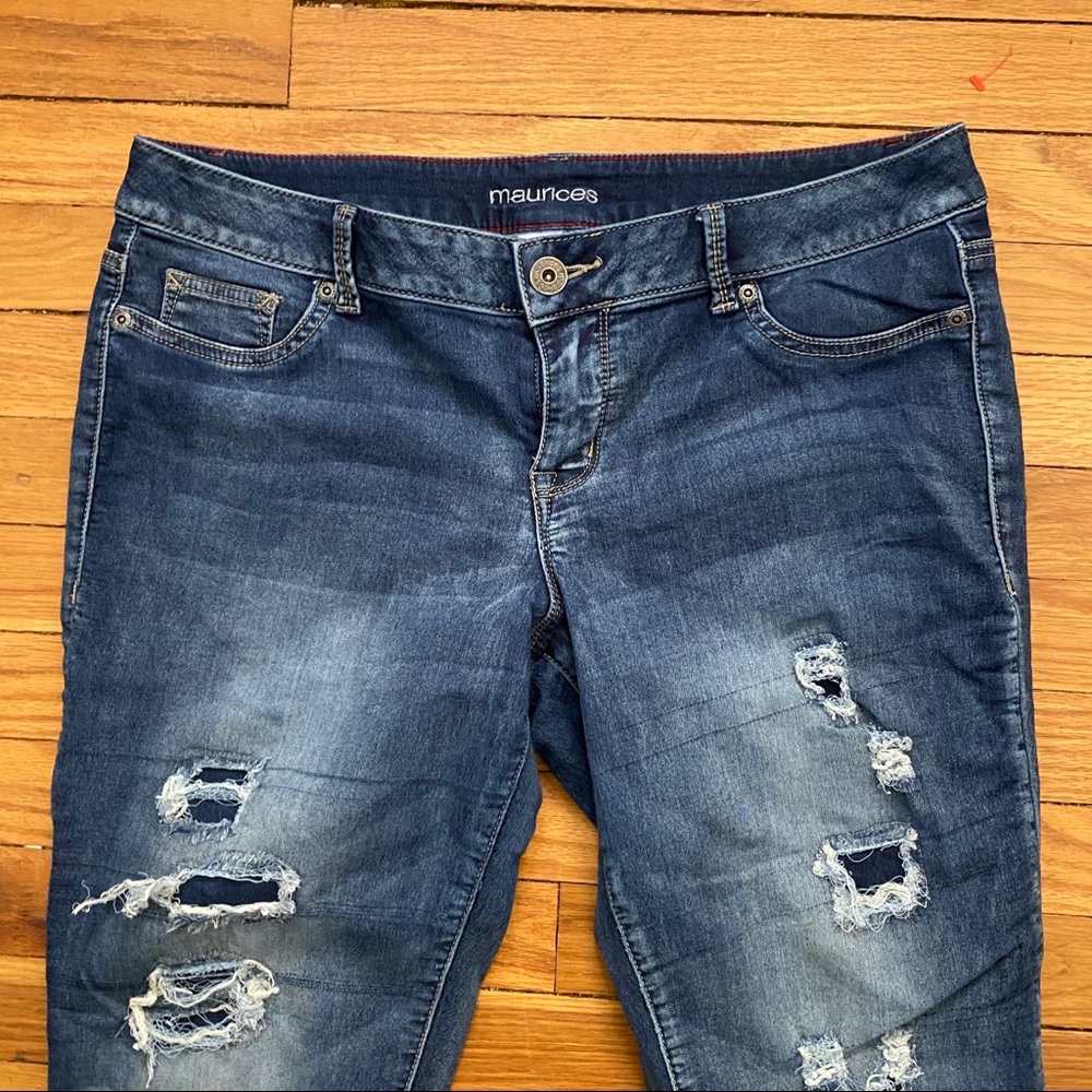 Maurices jeggings size Large
